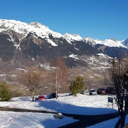 Charming With Balcony In Montalbert Lägenhet La Plagne
